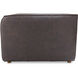 Form XQ Espresso Brown Leather Corner Chair